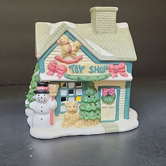 Partylite Party Lite Toy Shop Tealight Village Candle Holder - Picture 7 of 7